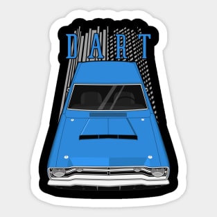 Dodge Dart 1968 - blue Sticker